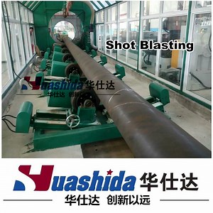 [Hot Item] Steel Pipe Internal External Blasting Fbe Coating Machinery