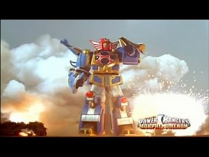There's No I In Team - Megazord Fight | E2 | Ninja Storm | Power Rangers Official