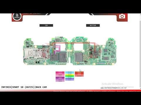 INFINIX SMART 10 BACK CAMERA Problem Fix Notwarking Error Not Open Problem Solution #borneoschematic