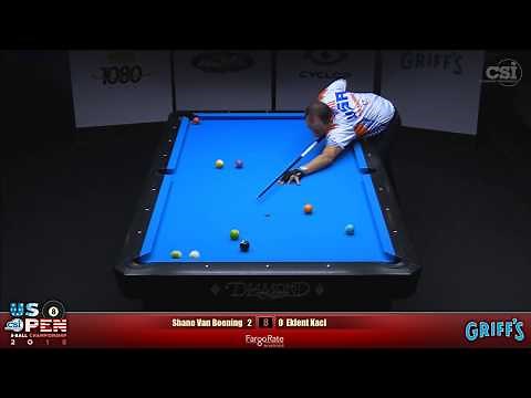2018 US Open 8-Ball Championship: Shane Van Boening vs Eklent Kaci