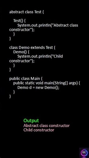 Abstract Class Constructor 😳 Yes or No?