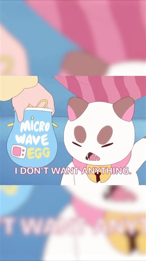 PuppyCat vs. The Microwavable Egg Pouch. 🥚 #BeeandPuppyCat | puppy cat