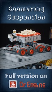 Lego Suspension Treadmill Survive - Lego Technic #lego #legotechnic | Dr. Engine