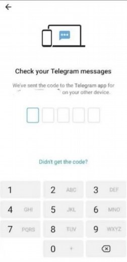 How to get telegram verification code that is sent to another device #Verification #Telegram #Shorts