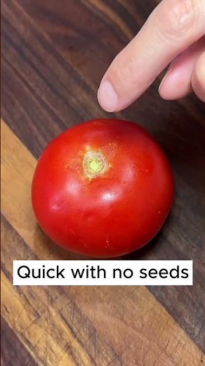 How to Dice a Tomato in 3 Ways!