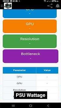 Bottleneck Calculator App, PSU, and FPS calculators for gamers and builders.