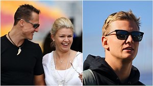 Michael Schumacher's wife taken on a rally ride by son Mick at the 2023 Race of Champions: "See what I do to earn my money"