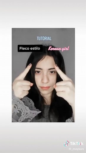 -, korean bangs! || #fyp #tutorial #fouryoupage #fypシ #_mayluvs