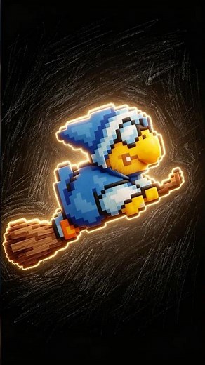 Evolution of Kamek in Super Mario Games（1995 - 2012）