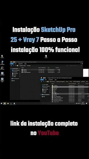 Instalação SketchUp Pro 2025 + Vray 7 Passo a Passo