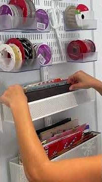 3 Ways to Organize Your Wrapping Paper this Holiday Season #Shorts