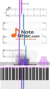 Canon in D | Free Sheet PDF | Easy Piano Tutorial