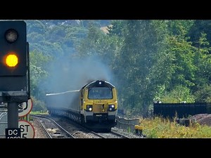 Trains at Chesterfield station 1/9/25