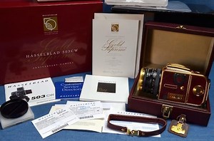 Limited Edition ‘Gold Supreme’ Hasselblad 503CW Pops Up on eBay for $10k