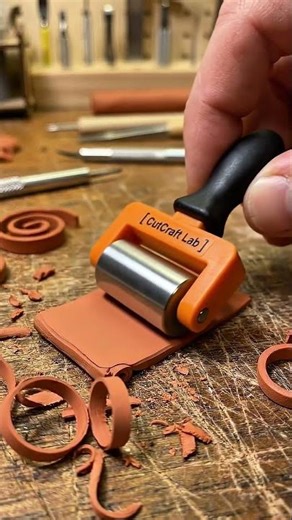 Mini Clay Extrusion Roller 🔧🟧 | Perfect for Clay Crafts & Sculpting #shorts #mini topl