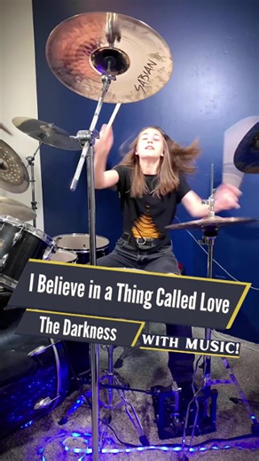 Teen Drummer Covers The Darkness: “I Believe in a Thing Called Love” is a song by English rock band The Darkness (@TheDarkness), released as the third single from their debut studio album, ‘Permission to Land’ (2003). The single reached No. 23 on the U.S. Billboard (@Billboard) Mainstream Rock chart and peaked at No. 9 on the U.S. Billboard Alternative Airplay chart. “I Believe in a Thing Called Love” was propelled to the No. 1 spot on U.S. iTunes (@Apple) rock chart after being featured in a 20