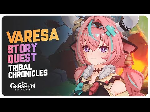 Varesa Story Quest (Full Quest) Tribal Chronicles "Mushroom Realm Mystery" | Genshin Impact 5.5