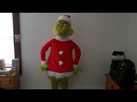 NEW FOR 2020 Gemmy Life Size Animated Christmas Grinch