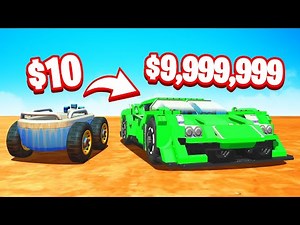 SUPERCAR Build Challenge in Scrap Mechanic!