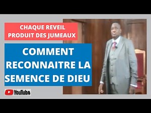 Comment reconnaitre la semence de Dieu ? Pasteur Lys NGALIBALI -
