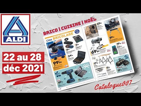 ARRIVAGE ALDI BRICOLAGE - 22 AU 28 DÉCEMBRE 2021