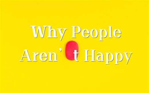 【Youtube双语】为什么人会不开心？5个方法提升幸福｜How to be happier in 5 steps with zero weird tricks
