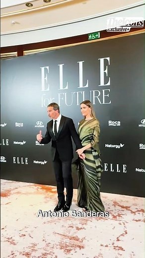 Antonio Banderas With Nicole Kimpel arrive for the Venice Gala arrivals #AntonioBanderas