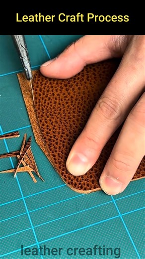 1K views | Leather Craft Process #leathercraft #leathercrafting #leathergoods | Leather creafting | Facebook
