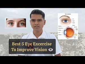 Best 5 Eye Excercise to improve 👁️ Vision