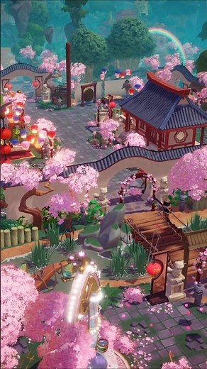 Mulan’s Village on Eternity Isle #disneydreamlightvalley #dreamlightvalley #cozygame