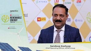 Sandeep Kashyap Chief Operating Officer, ACME Group, at ET Renewable Energy Conclave in Jaipur | ACME Group
