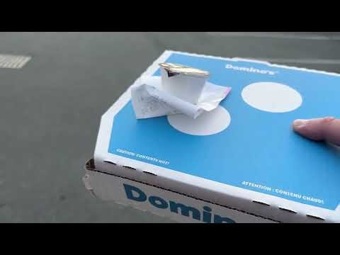 Dominos Pizza review.