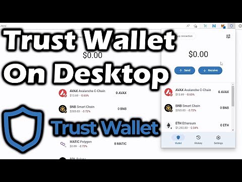 Trust Wallet on Desktop Computer