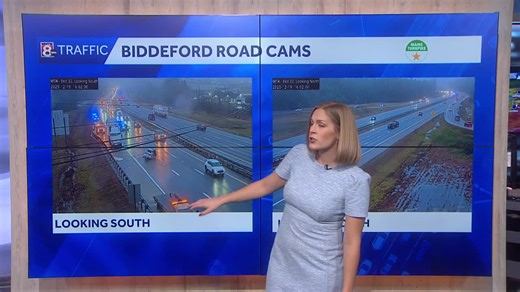 Person seriously hurt as major crash impacts traffic on the Maine Turnpike in Biddeford