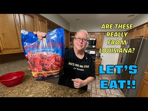 Trying Crawfish From Walmart (review) - Let’s Eat!!