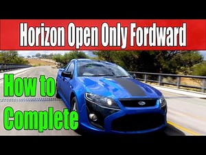 How to Complete Horizon Open Only Fordward in Forza Horizon 5