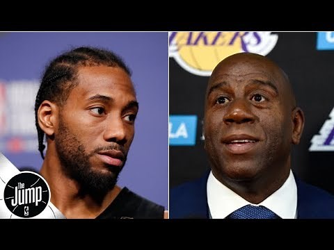 Kawhi Leonard and Magic Johnson have spoken about the Lakers - Ramona Shelburne | The Jump
