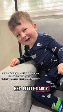 Two year old comedy + Spiderman lives in Spokane? #nemalinemyopathy #arthrogryposis #toddler #gtube