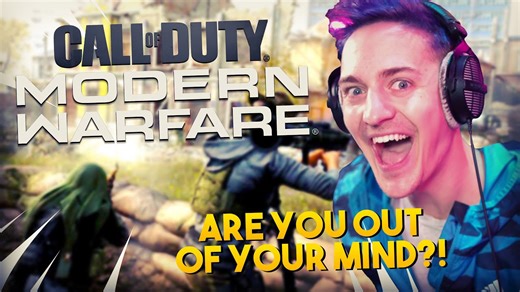 NINJA GOES BEASTMODE IN COD MODERN WARFARE!