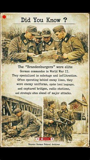 Brandenburgers — German | Best 12 Commandos At World War 2 Era. | NO : 02