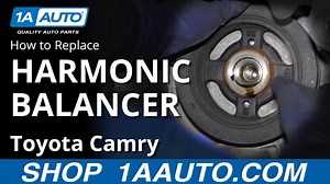 How to Replace Harmonic Balancer 2011-17 Toyota Camry