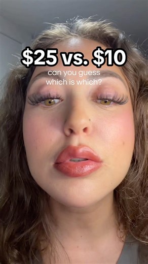 $25 vs. $10 Pinky-Nude Lip Oil