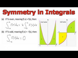 Symmetry in Integrals: Even vs. Odd Integrals