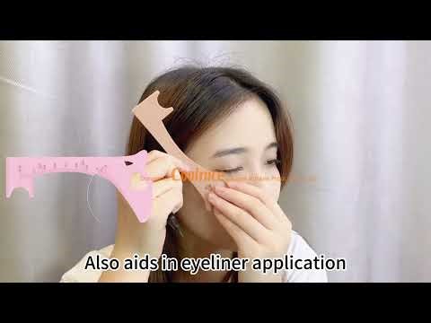 How to Use Silicone Eyebrow Ruler | Easy Brow Shaping Guide