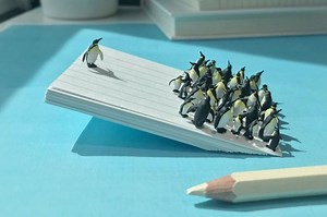 Miniaturowy świat niesamowitych zdjęć. Zobacz, jak kreatywnie poradzić sobie z nudą [GALERIA]