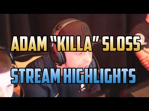 Adam "KiLLa" Sloss – CoD World Champion –Stream Highlights