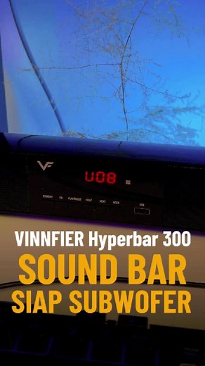 VINNFIER VF Hyperbar 300 Sound Bar Speaker Review