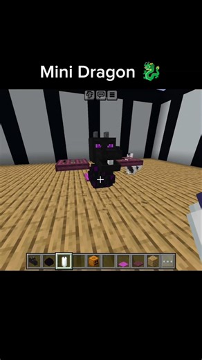 Minecraft Secret: How to Build a MINI DRAGON! 🐉✨ #minecraft #shorts