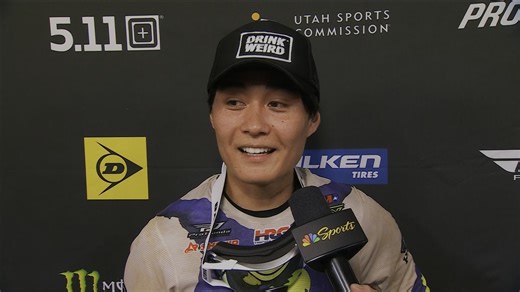Shimoda says he brake-checked due to red lights
