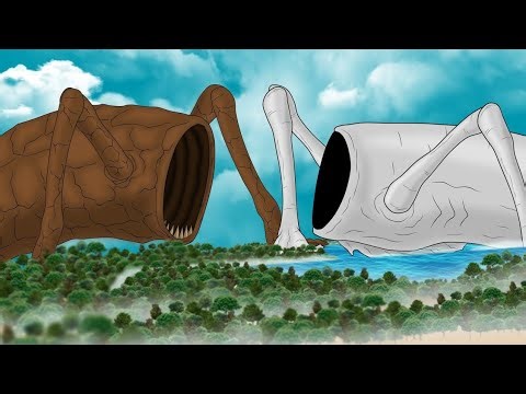 Land Eater vs Lake Eater vs Sea Bloop | Who Rules Level 205? 💀